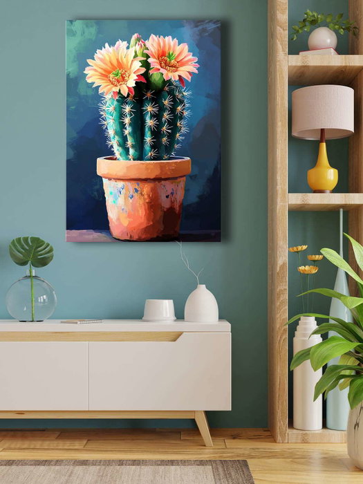 Wallity Pintura Decorativa en Lienzo Multicolor 70 x 100 cm